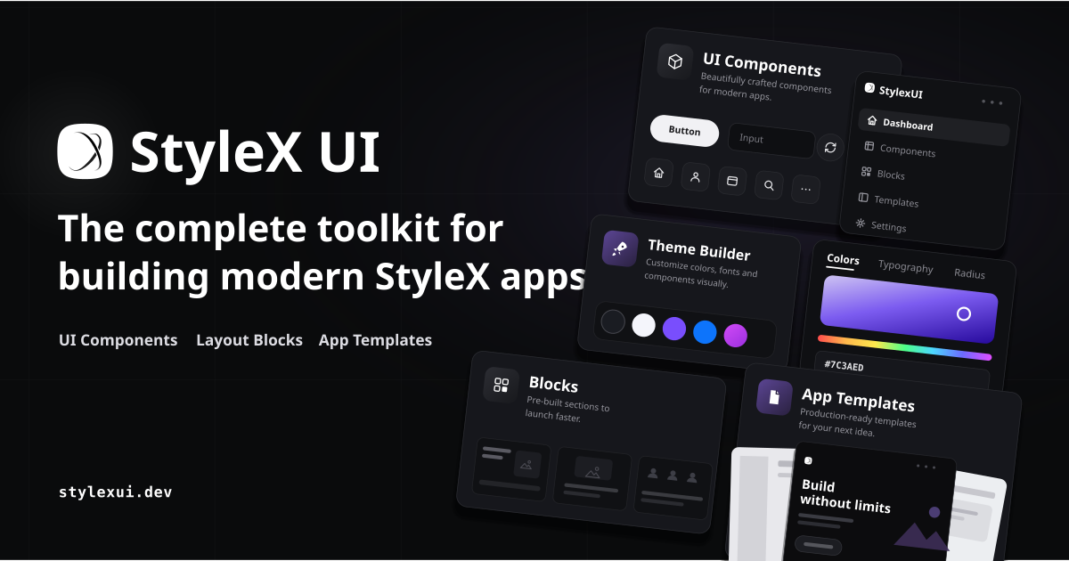@stylexui preview